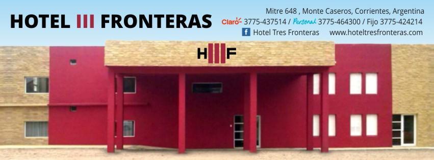 Hotel Tres Fronteras Monte Caseros Exteriör bild